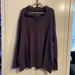 Long sleeve quarter zip shirt